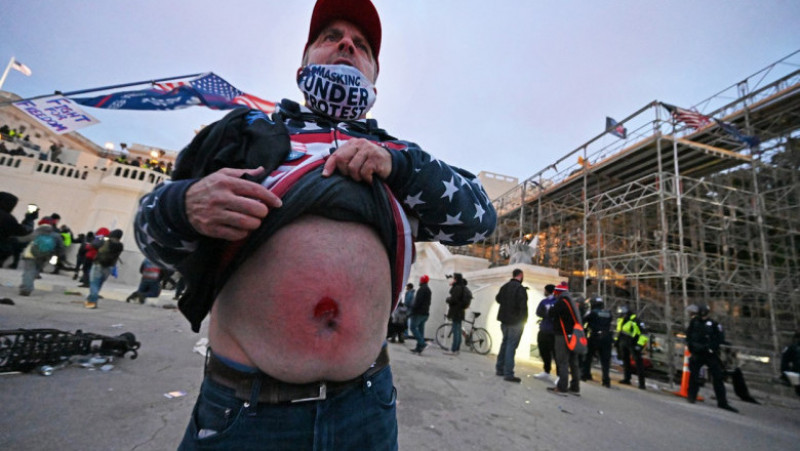 Violențe la Capitoliu FOTO: Profimedia Images