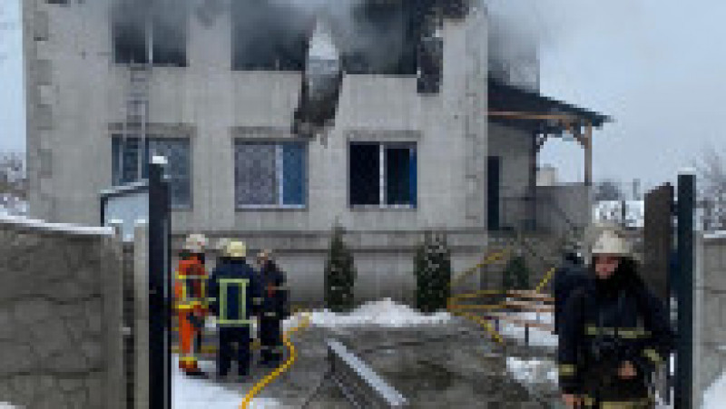 Incendiu uriaș, cu cel puțin 15 morți, la un cămin de bătrâni din Ucraina FOTO: Profimedia Images | Poza 3 din 3