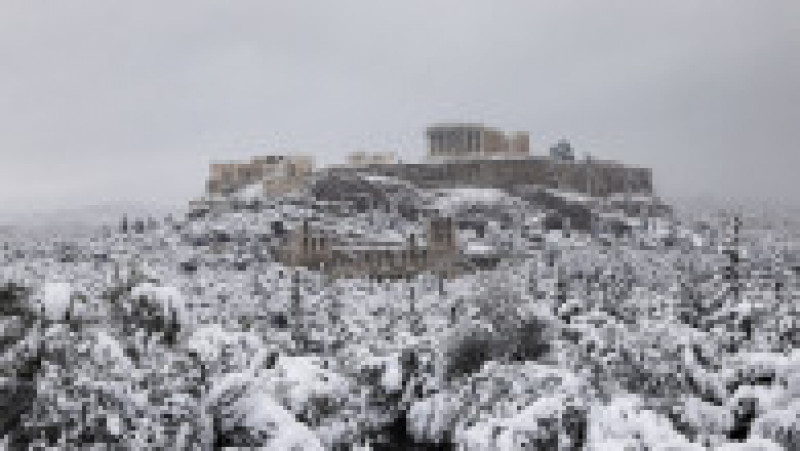 Atena sub zapadă. Foto: Profimedia Images | Poza 2 din 5