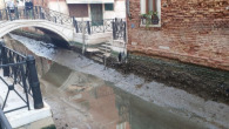 Canal secat în Veneția. Foto: Profimedia Images | Poza 3 din 6