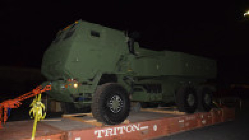 Elemente ale sistemului Himars, descărcate în Portul Constanța. | Poza 7 din 10