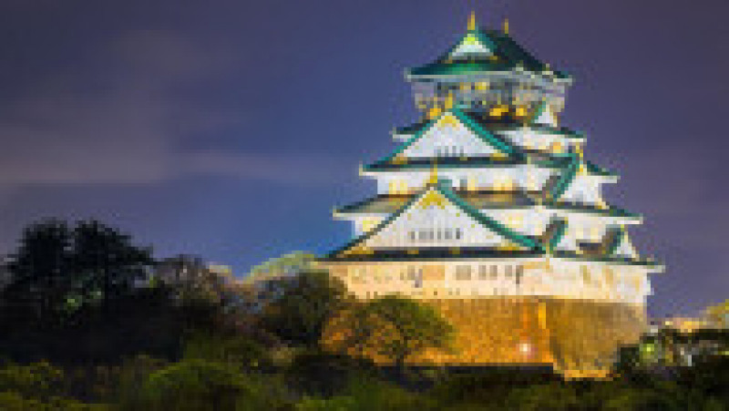 Locul 4. Castelul Osaka din Japonia a fost ridicat în 1583 Foto: Profimedia | Poza 23 din 26