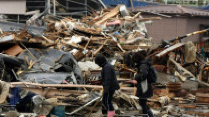 Bilanţul confirmat al triplei catastrofe din 2011 (seism, tsunami şi accident nuclear la Fukushima) era de 15.899 de morţi în decembrie 2020. Sursa foto: Profimedia Images | Poza 21 din 31