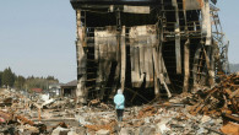 O clădire distrusă de tsunami. Sursa foto: Profimedia Images | Poza 3 din 24