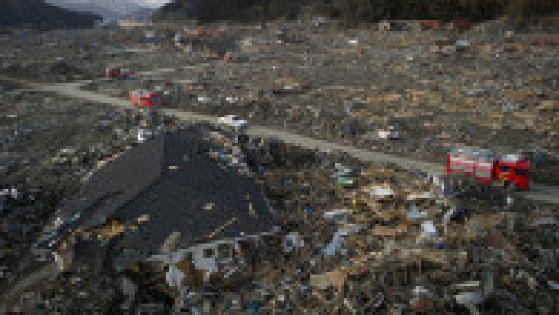 Bilanţul confirmat al triplei catastrofe din 2011 (seism, tsunami şi accident nuclear la Fukushima) era de 15.899 de morţi în decembrie 2020. Sursa foto: Profimedia Images | Poza 5 din 24