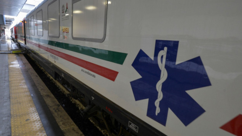 Un tren de ATI a fost dat în funcţiune în Italia. Foto: Profimedia Images