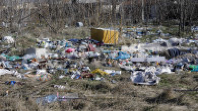 Teren viran cu deșeuri ilegale, pe șoseaua Fundeni din București. Foto: Inquam Photos / George Călin | Poza 5 din 7