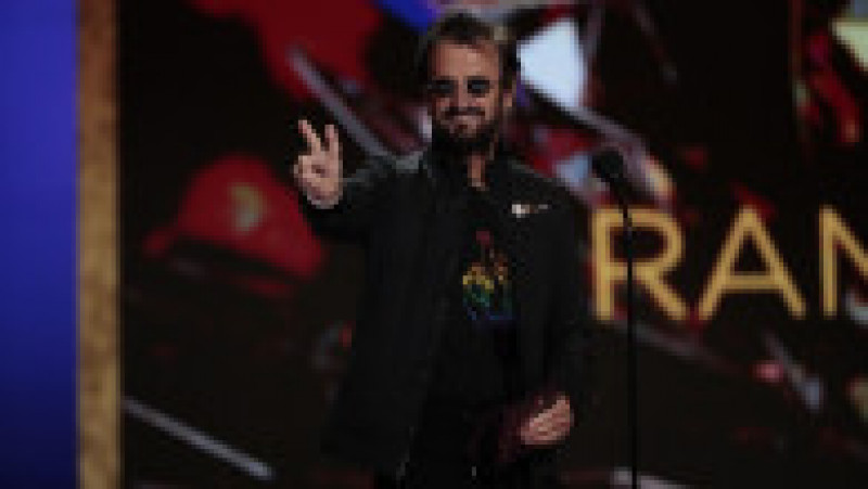 Ringo Starr, 80 e ani, a prezentat câștigătorul categoriei „Înregistrarea anului” la gala premiilor Grammy 2021 Foto: Profimedia | Poza 3 din 12