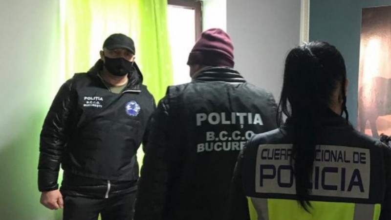 Rețea de proxeneți români care activa în Spania desființată cu sprijinul Europol FOTO: DIICOT