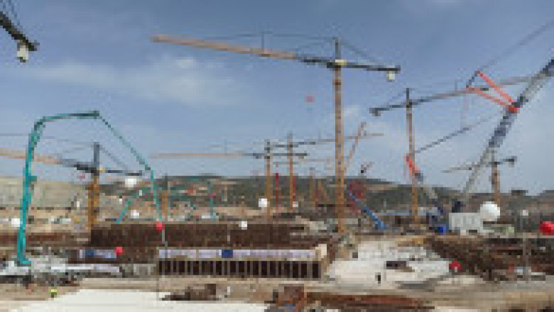 Construcția centralei nucleare pe care rușii o construiesc în sudul Turciei, în provincia Mersin, ar urma să fie gata în 2023 Foto: Profimedia | Poza 4 din 6