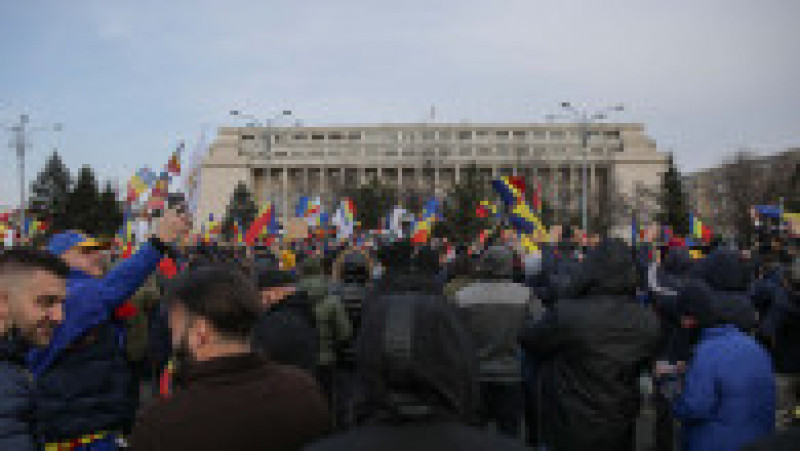 Protest anti-UE și împotriva restricțiilor la București. Foto: Inquam Photos / Octav Ganea | Poza 5 din 11