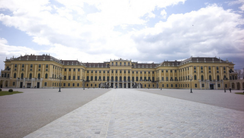 Palatul Schonbrunn, rămas fără turiști din cauza pandemiei Foto: Profimedia