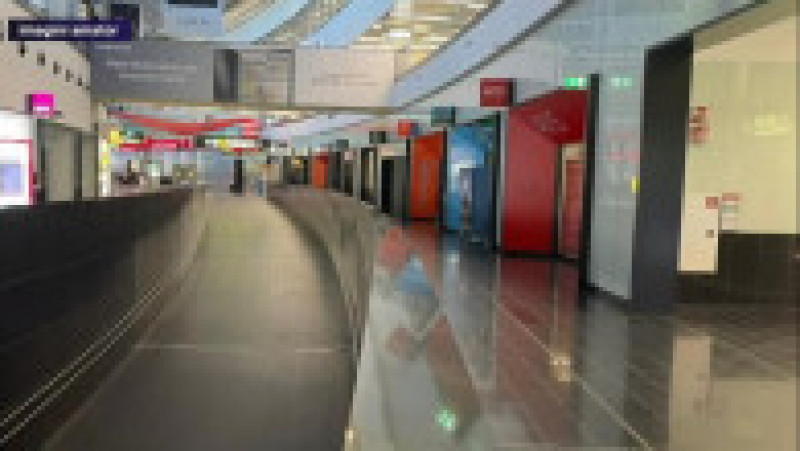 Aeroportul din Viena a rămas fără călători Foto: Digi24 | Poza 8 din 9