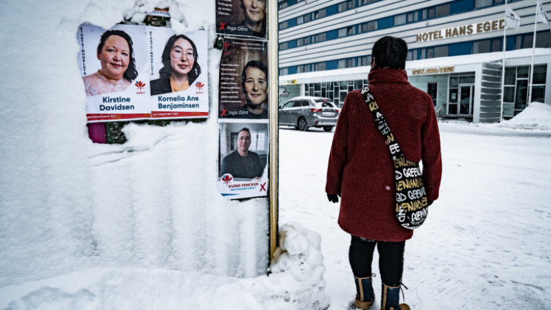 Alegeri parlamentare în Groenlanda. Foto: Profimedia Images