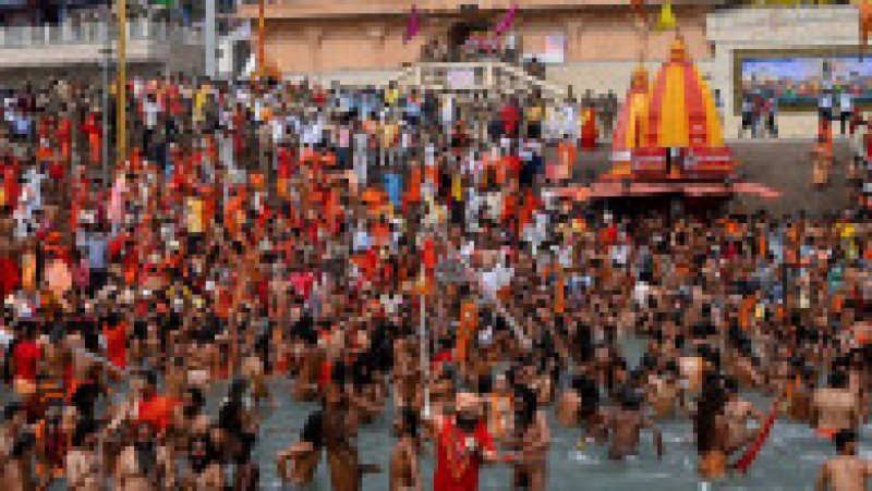 Pelerinaj cu zeci de mii de hinduși în India FOTO: Profimedia Images | Poza 8 din 10