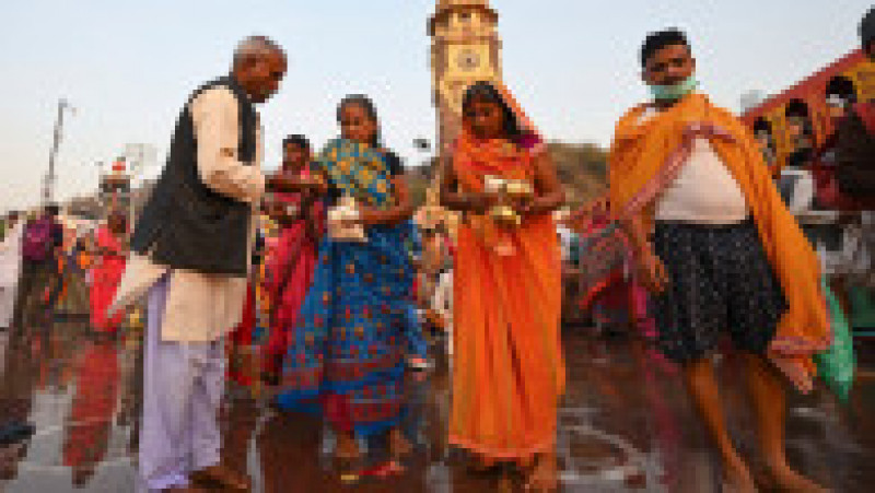Pelerinaj cu zeci de mii de hinduși în India FOTO: Profimedia Images | Poza 5 din 10
