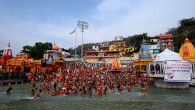 Pelerinaj cu zeci de mii de hinduși în India FOTO: Profimedia Images | Poza 7 din 10
