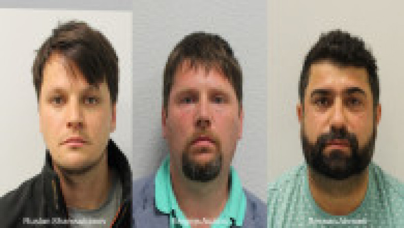 Cei trei infractori au fost condamnați la închisoare. Foto: Met Police London | Poza 4 din 5
