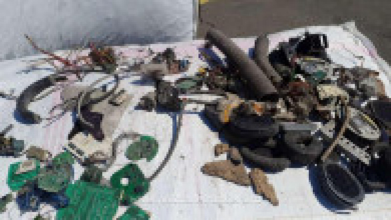 Zece containere încărcate cu deșeuri, depistate în Portul Constanţa Sud Agigea. Sursa foto: Politia de Frontieră | Poza 1 din 6
