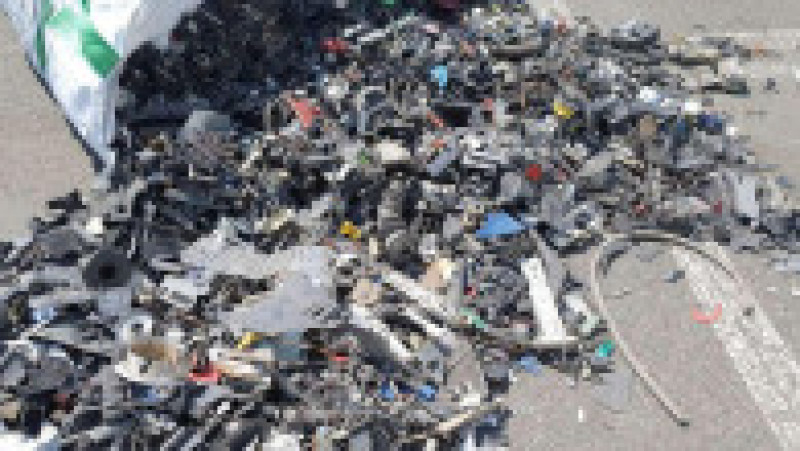 Containere încărcate cu deșeuri, depistate în Portul Constanţa Sud Agigea. Sursa foto: Politia de Frontieră | Poza 6 din 6