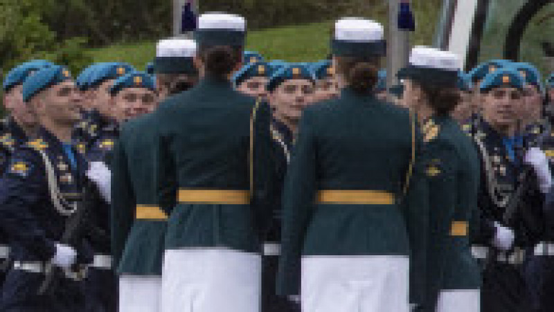 Parada militară anuală din Piața Roșie, de 9 mai. Foto: Agerpres / EPA / ANATOLY MALTSEV | Poza 6 din 8