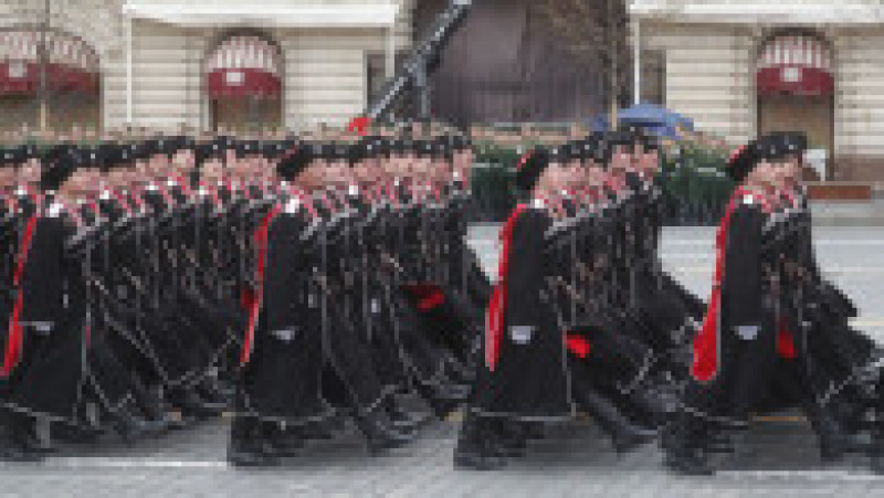 Parada militară anuală din Piața Roșie, de 9 mai. Foto: Agerpres / EPA / ANATOLY MALTSEV | Poza 1 din 8
