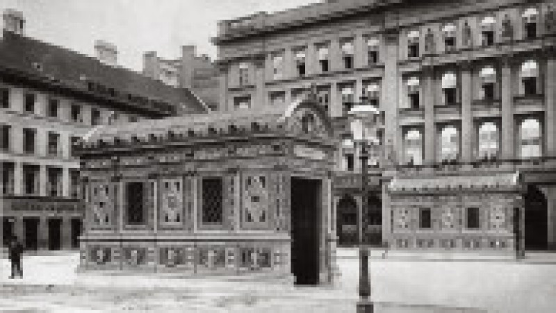 Stația de metrou din Piața Gisela, în 1896. Sursa foto: Profimedia Images | Poza 1 din 12