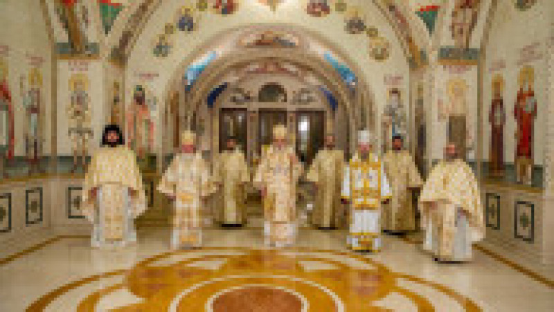 Slujba de înviere de la Patriarhie. Foto: Basilica.ro | Poza 9 din 10