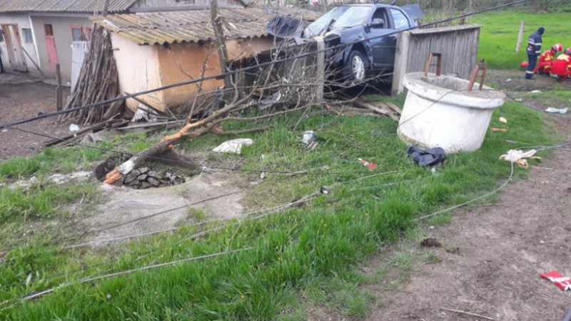 Un bărbat a murit într-un accident, în Botoșani FOTO: Facebook/ ISU Botoșani