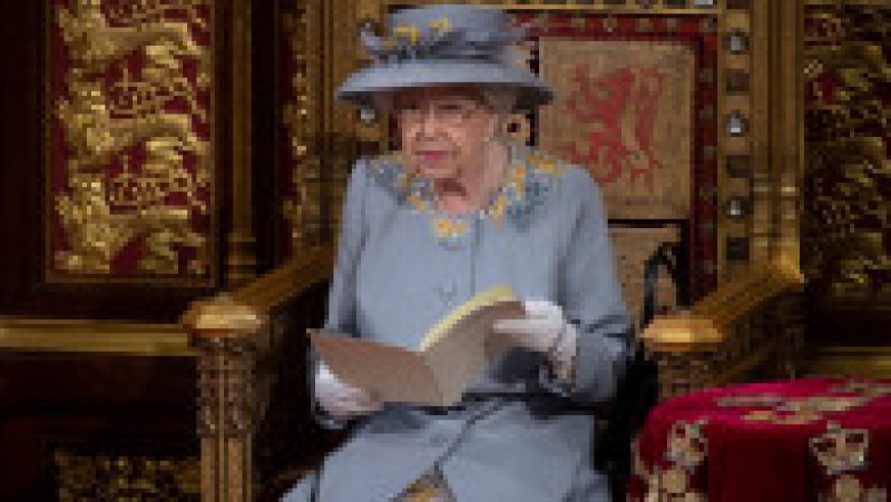Regina Elisabeta a deschis sesiunea parlamentară în 2021. Foto: Guliver/GettyImages | Poza 31 din 41