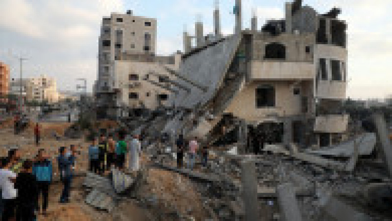 Fâșia Gaza, în ruine, după atacuri repetate cu rachete între militanții Hamas și Israel. Foto: Profimedia Images | Poza 4 din 6