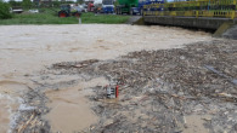 Inundații în Satu Mare în urma unei viituri istorice.Foto: Apele Române/ Facebook | Poza 8 din 10