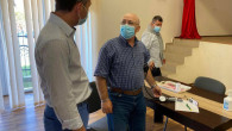 Valeriu Gheorghiță a vaccinat în comuna Izvoru din judetul Argeș, locul său natal. Foto: Facebook/RO Vaccinare | Poza 6 din 6