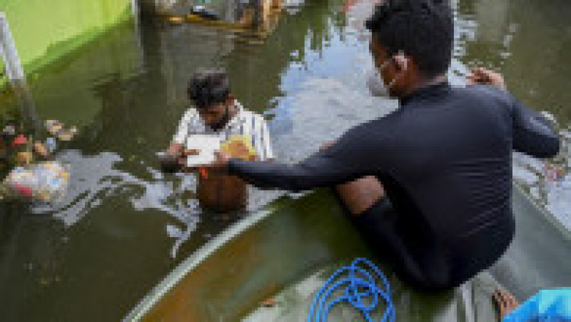 Muson în Sri Lanka: Cel puţin 17 morţi în urma inundaţiilor şi a alunecărilor de teren. Foto: Profimedia | Poza 2 din 11