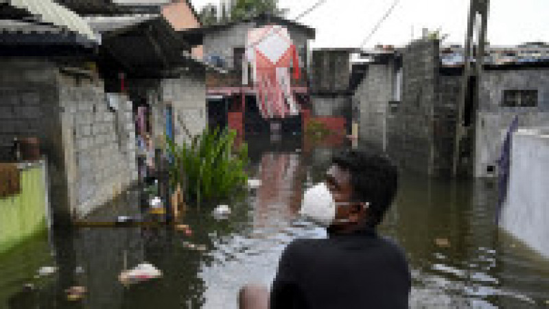 Muson în Sri Lanka: Cel puţin 17 morţi în urma inundaţiilor şi a alunecărilor de teren. Foto: Profimedia | Poza 9 din 11
