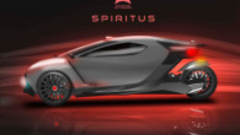 Numit Spiritus, automobilul construit de compania canadiană Daymak ar urma să fie lansat pe piață în 2023.. Foto: Profimedia/Daymak | Poza 1 din 7