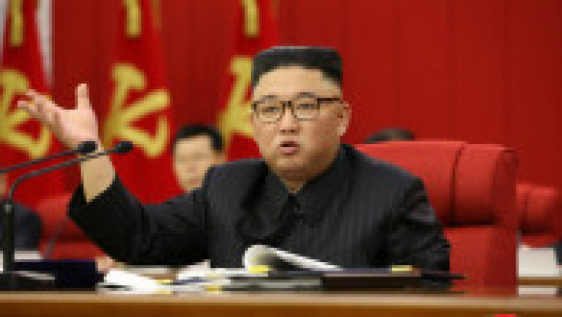 Kim Jon-un la Comitetul Central al Partidului Muncitorilor din Coreea de Nord FOTO: kcna.kp | Poza 5 din 8