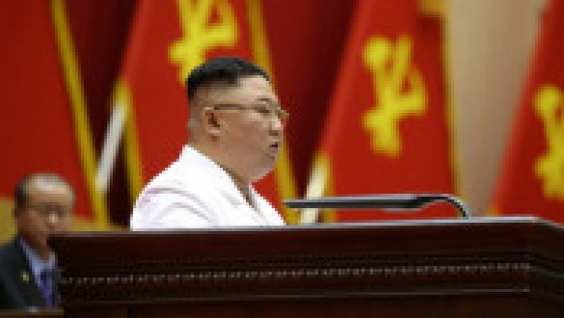 Kim Jon-un la Comitetul Central al Partidului Muncitorilor din Coreea de Nord FOTO: Profimedia Images | Poza 8 din 8