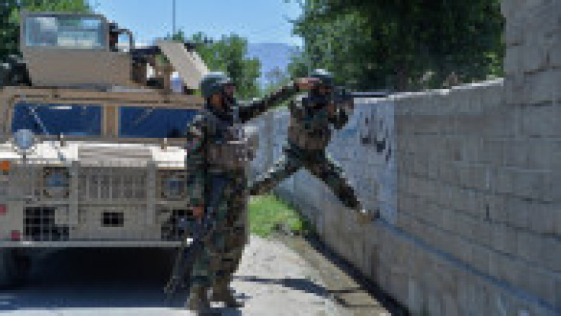 Lupte între forţele de securitate afgane şi talibani în provincia Laghman, mai 2021. Foto: Profimedia Images | Poza 3 din 41