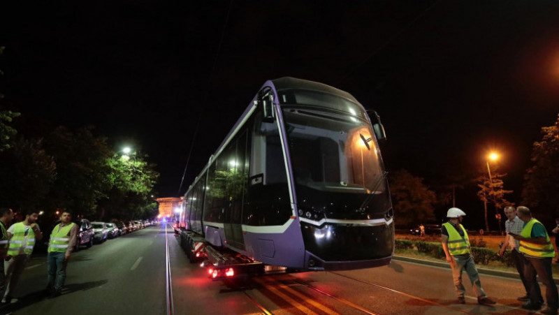 Producătorul tramvaiului nou de la Timișoara este din Turcia Foto: Facebook Dominic Fritz