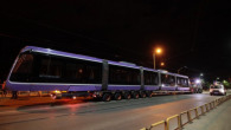 Tramvaiul nou de la Timișoara are o lungime de 30 de metri Foto: Facebook Dominic Fritz | Poza 7 din 7