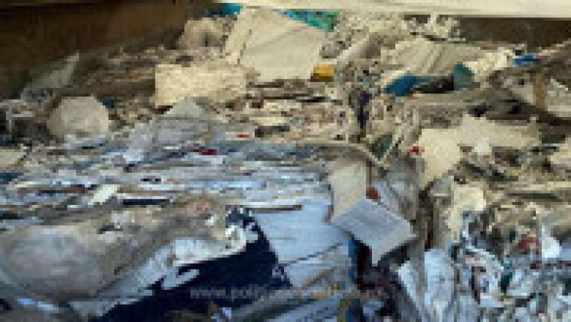 Peste 100 de tone de gunoaie au fost oprite la graniță. FOTO: Poliția de Frontieră | Poza 2 din 5
