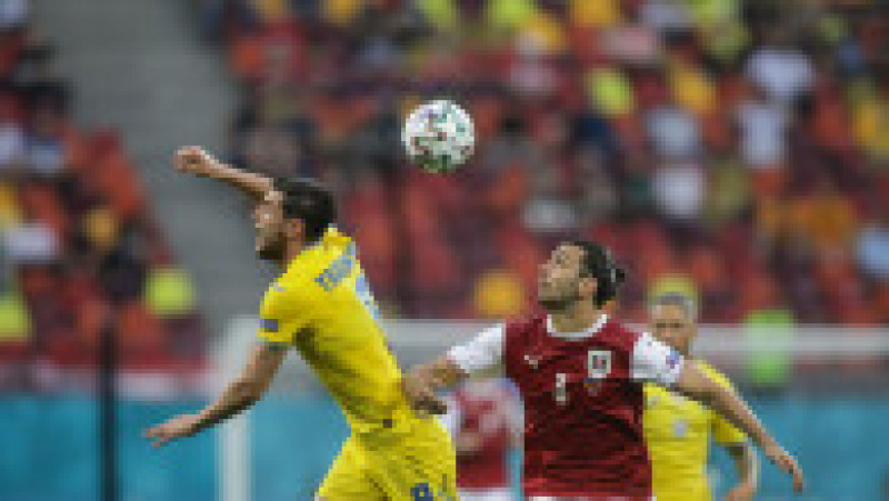 Partida de la București a Ucrainei împotriva Austriei a fost prima fără gol, după opt consecutive, a naționalei conduse de Șevcenko Foto: Inquam Photos / Octav Ganea | Poza 2 din 6
