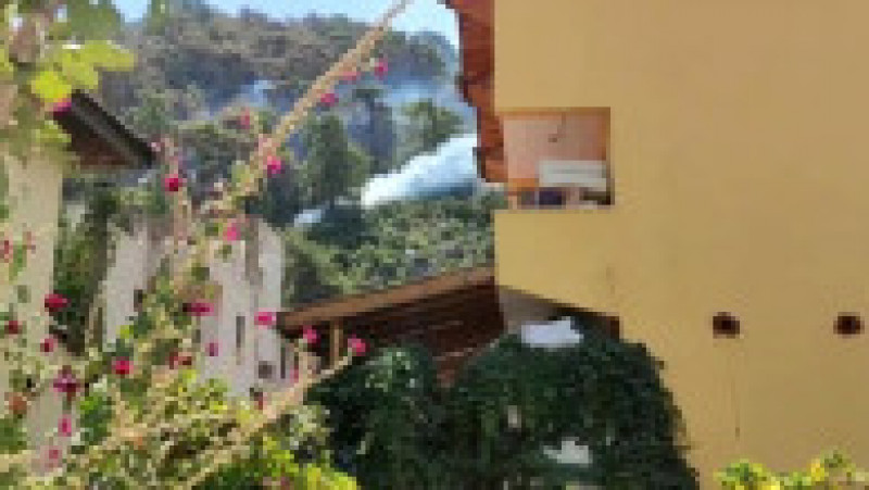 Un incendiu de pădure a izbucnit chiar lângă stațiunea Marmaris Foto: Profimedia | Poza 8 din 23