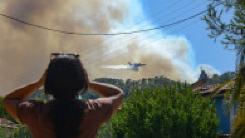 Vacanțele multor turiști din Turcia riscă să fie stricate din cauza incendiilor Foto: Profimedia | Poza 10 din 23