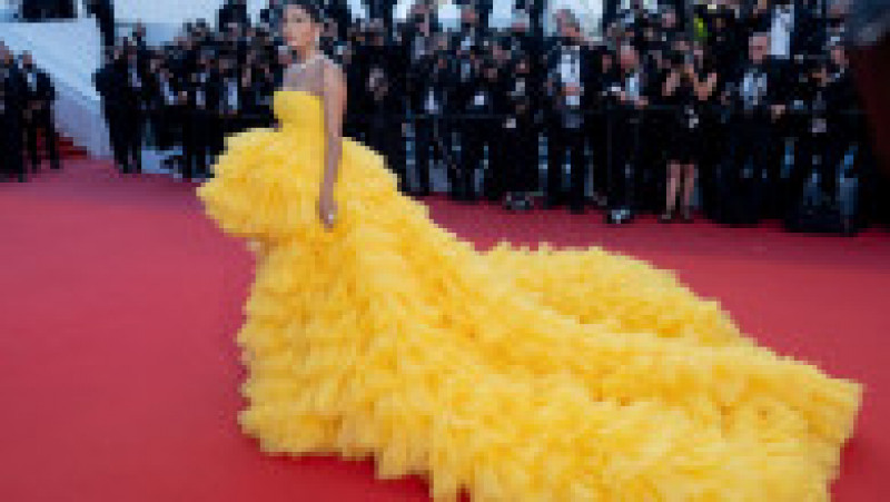 Farhana Bodi pe covorul roșu de la Cannes. Foto: Profimedia Images | Poza 5 din 15