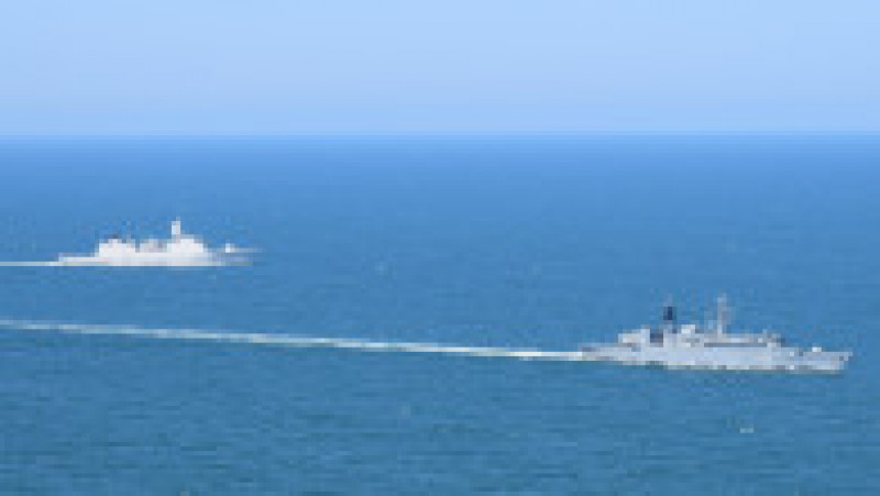 Prezența fregatelor NATO în Marea Neagră reamintește de dreptul la liberă circulație Foto: Forțele Navale Române | Poza 4 din 22