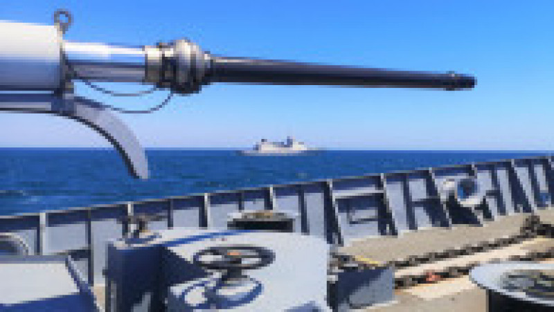 Rusia este informată de fiecare dată despre manevrele NATO din Marea Neagră Foto: Forțele Navale Române | Poza 16 din 22