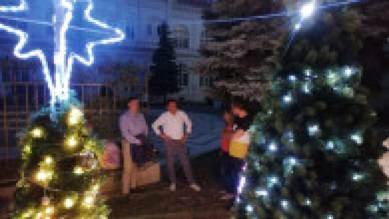 În plin cod galben de caniculă, Primăria Arad se pregătește deja pentru Crăciun. FOTO: Facebook Călin Bibarț | Poza 7 din 10
