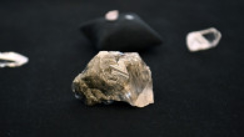 Diamantul de 1.174 de carate descoperit de compania Lucara în Botwsana. Sursa foto: Profimedia Images | Poza 6 din 8